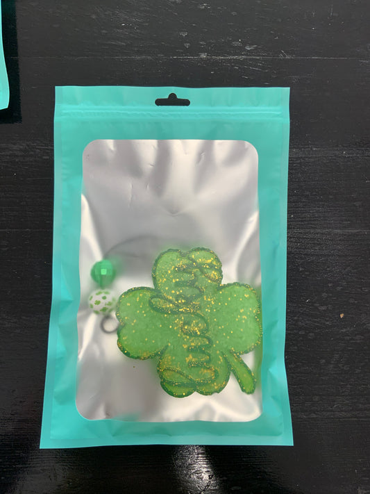Lucky Shamrock Car Freshie