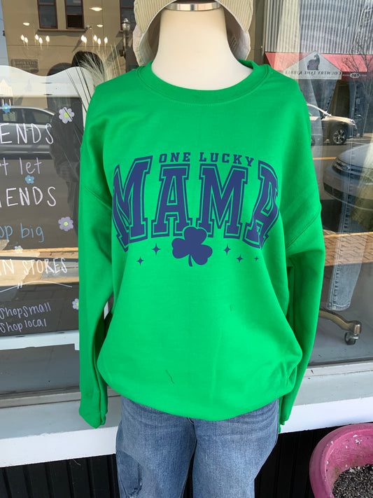Irish Green One Lucky Mama