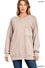 Halo Washed Exposed Seam Sweatshirt