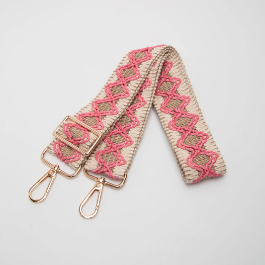 Wave Pattern Guitar Strap