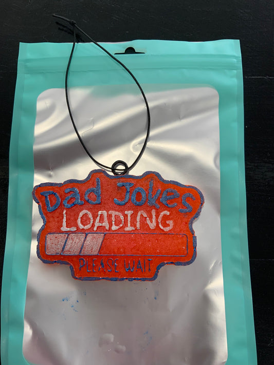 Dad Jokes Loading Car Freshie
