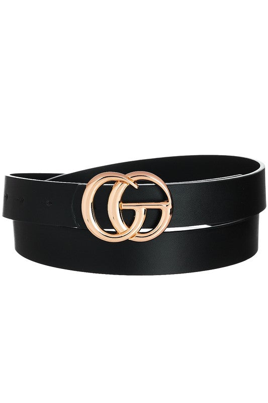 GO Gold Buckle Belt