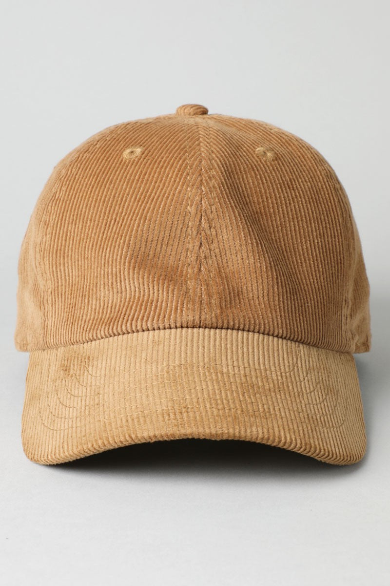 Corduroy Baseball Cap