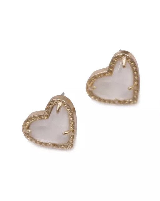 Heart Stud Earings