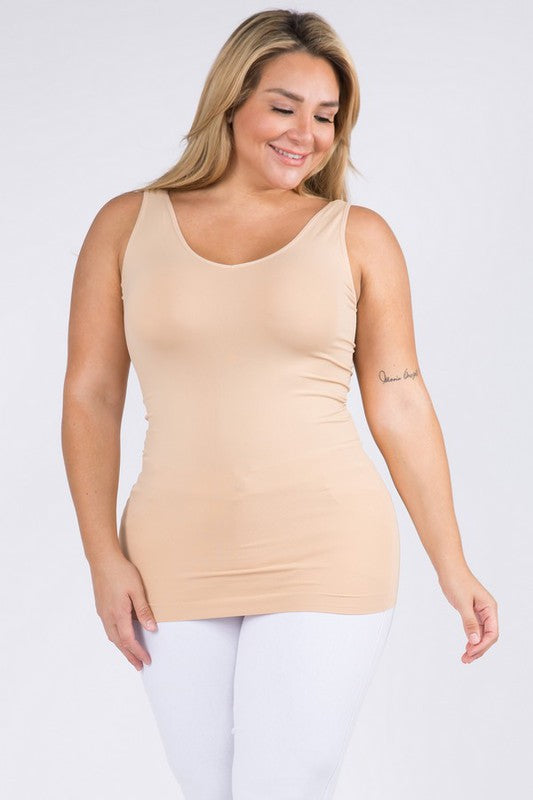 Plus Basic Seamless Layering Tank Onesize