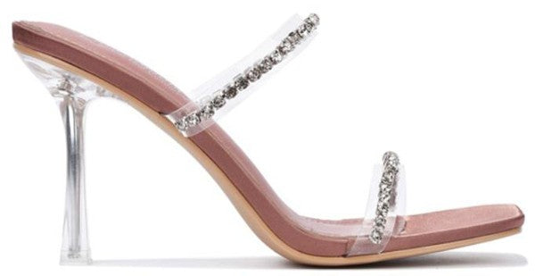 Nude Jayana Double Rhinestone Strap