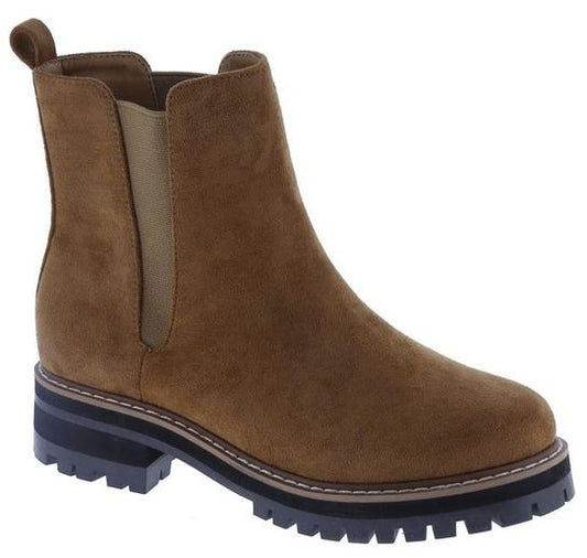 Tan Chunky Chelsea Boot