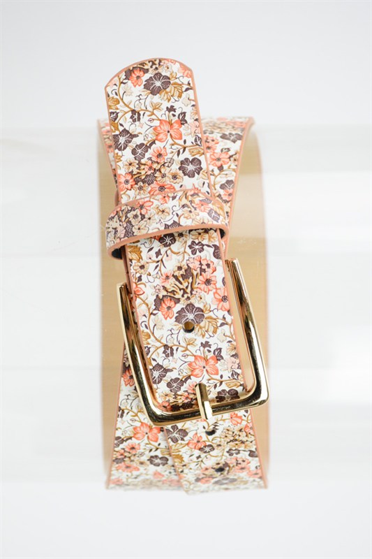 Floral Design Belt