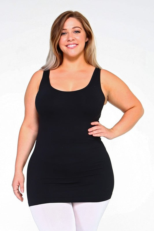 Plus Basic Seamless Layering Tank Onesize