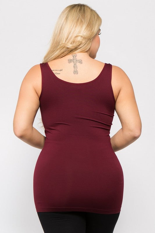 Plus Basic Seamless Layering Tank Onesize