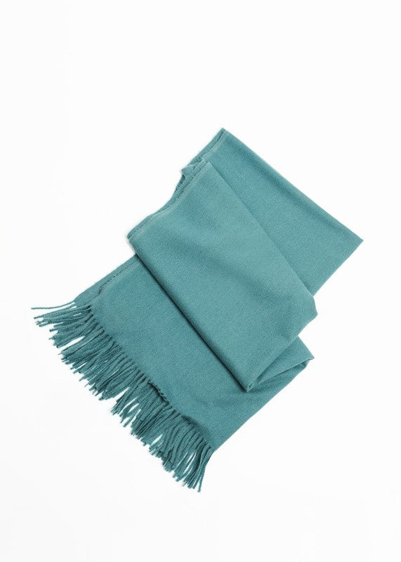 Teal Cashmere Scarf