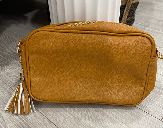 Mustard Indie Camera Crossbody