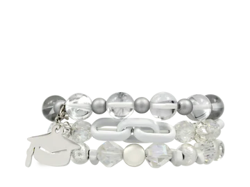 Graduation Starter Stack Silver