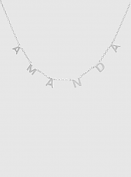 Silver Amanda Necklace