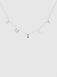 Silver Emily Necklace