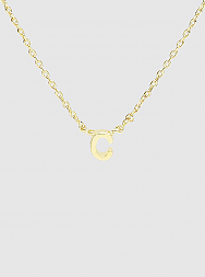 Gold Initial Necklace