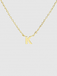 Gold Initial Necklace