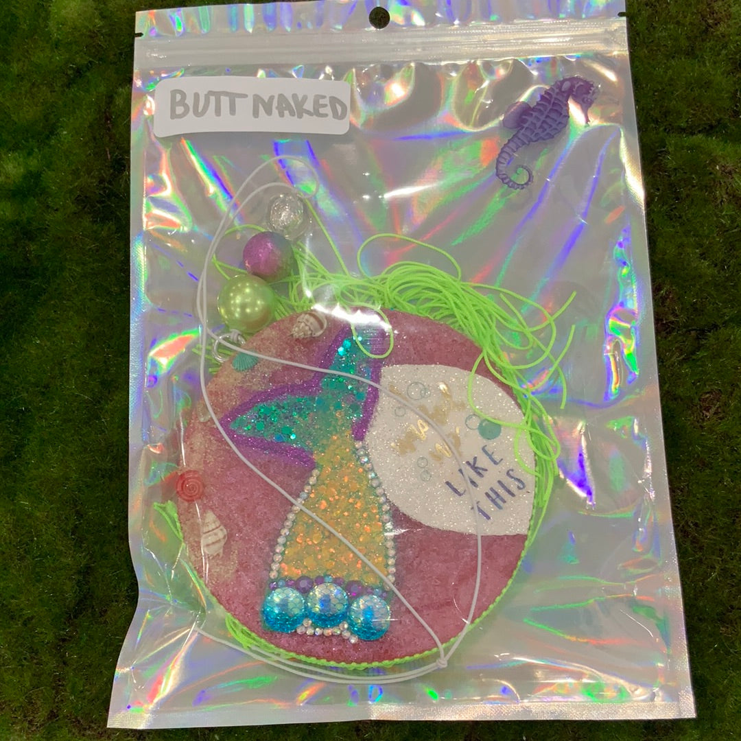 Mermaid Tail Circle Car Freshie