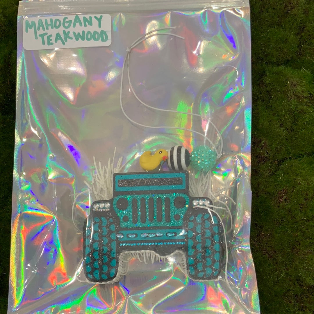 Front End Jeep Car Freshie