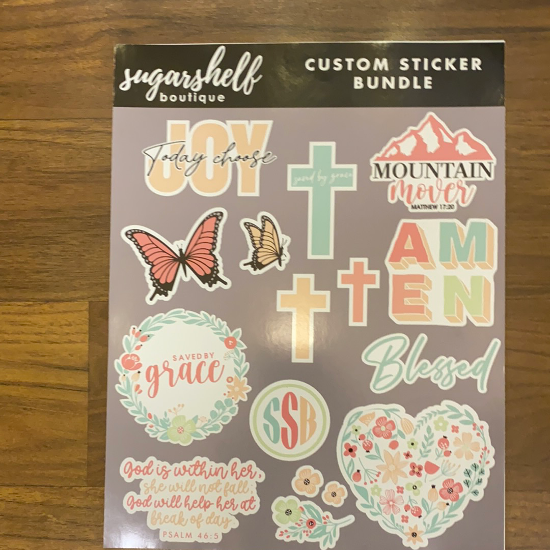 Faith Custom Sticker Bundle