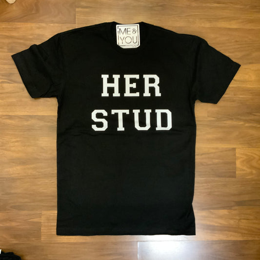 Her Stud Crew Neck Tee