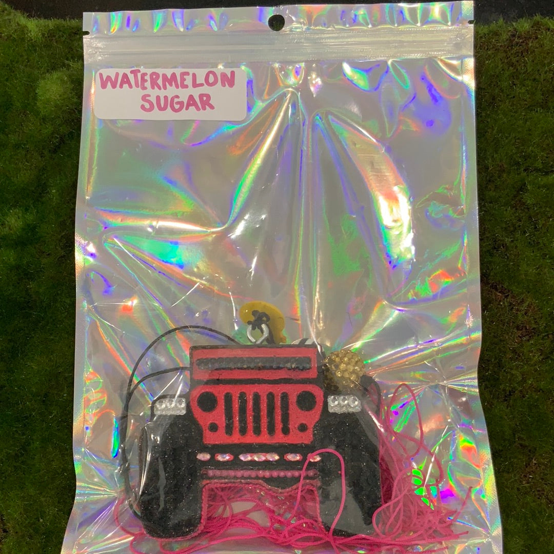 Front End Jeep Car Freshie