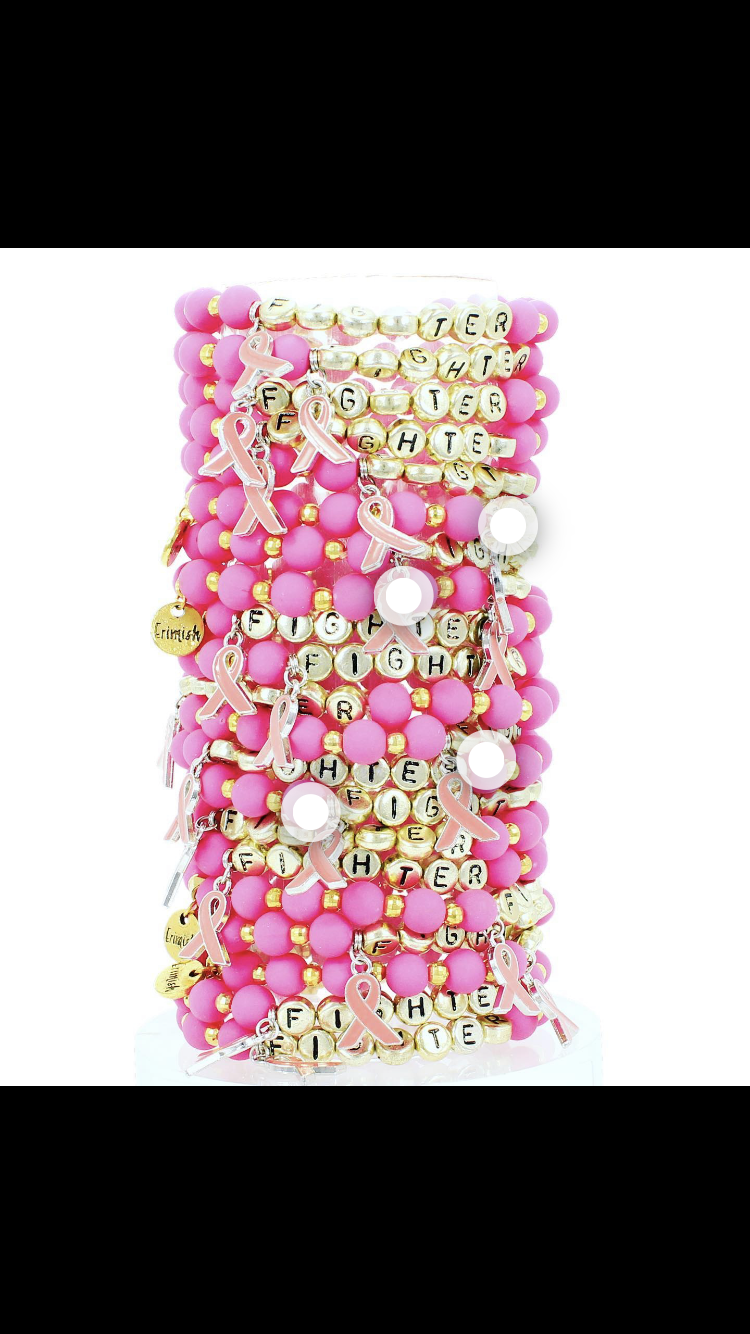 Erimish Pink Fighter Bracelet