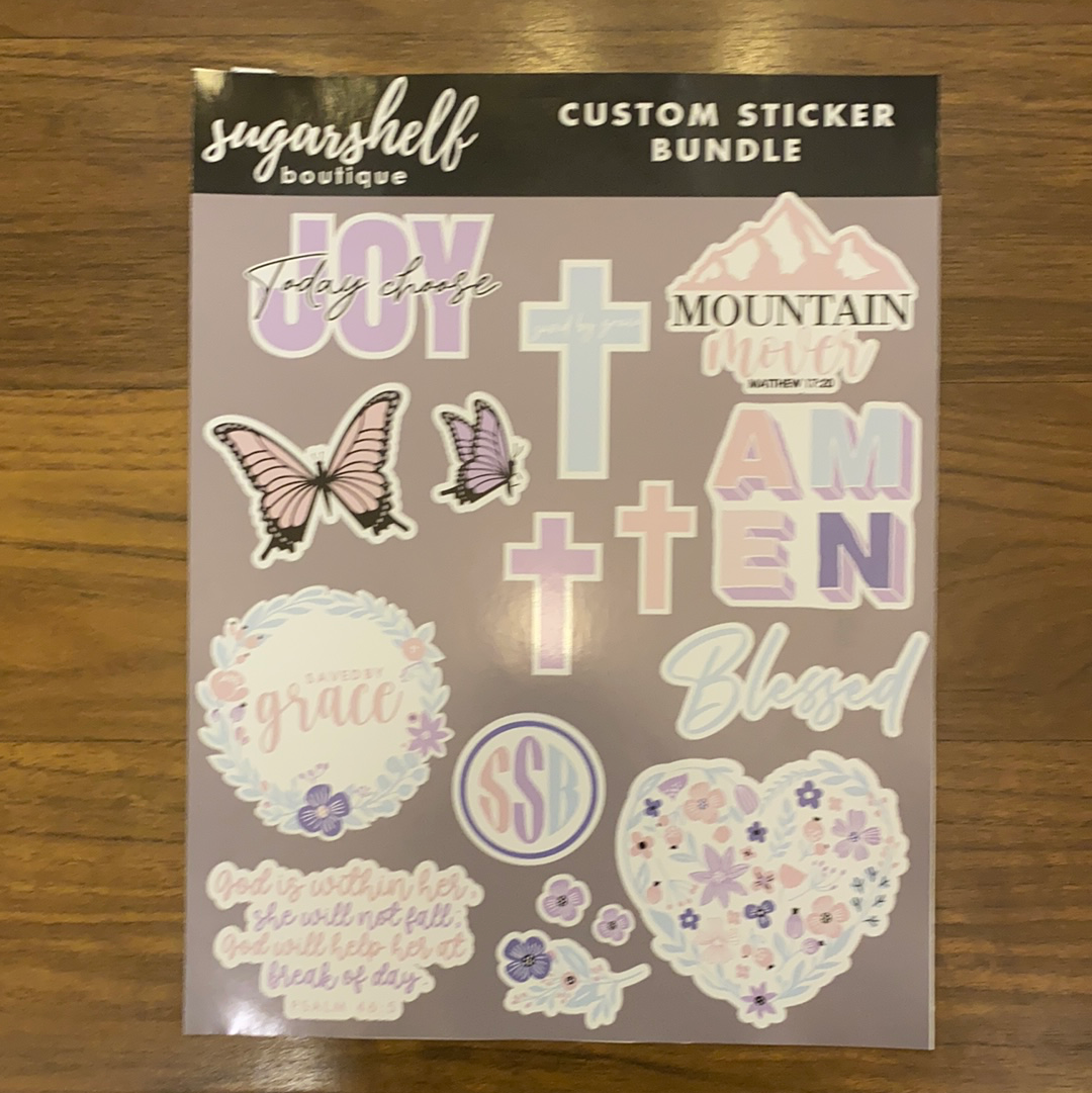 Faith Custom Sticker Bundle