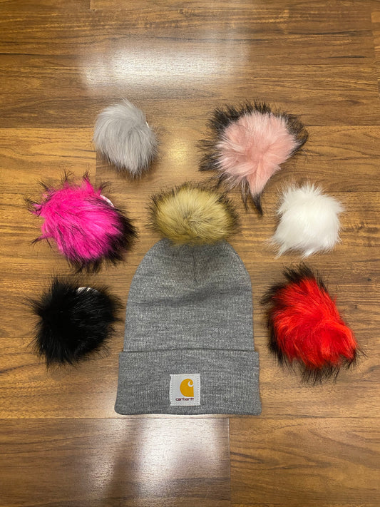 Pick-A-Pom Small Faux Fur Topper