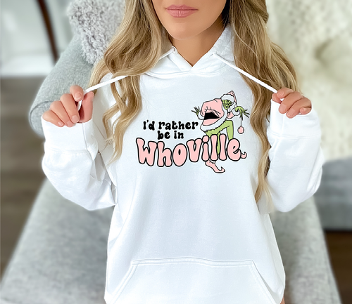 Off White "I'd Rather Be In Whoville" Hoodie