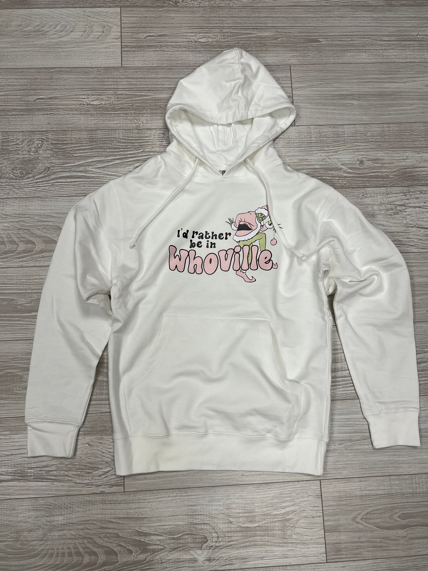 Off White "I'd Rather Be In Whoville" Hoodie