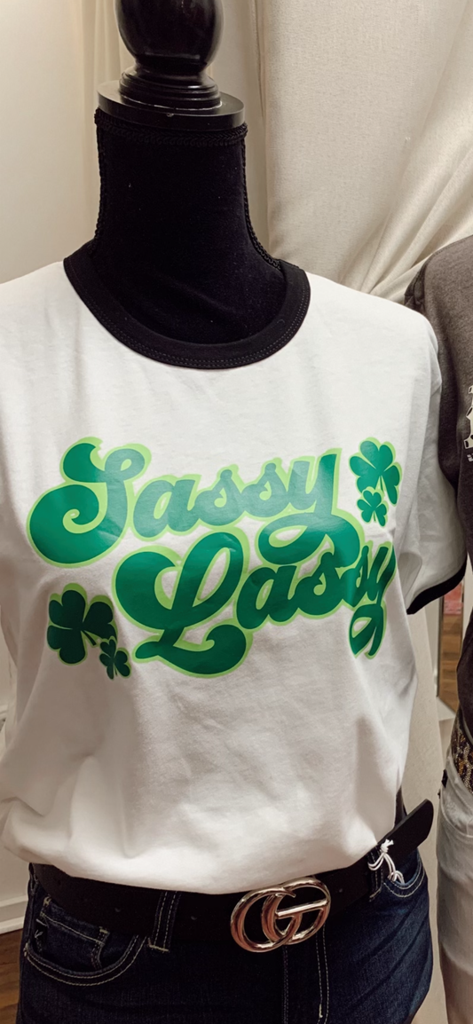 Sassy Lassy Saint Patrick's Day Tee