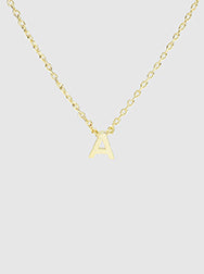 Gold Initial Necklace