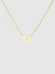 Gold Initial Necklace