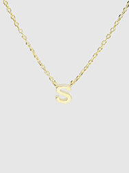 Gold Initial Necklace