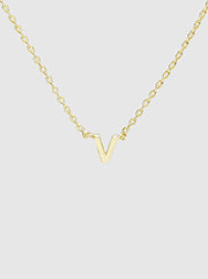 Gold Initial Necklace